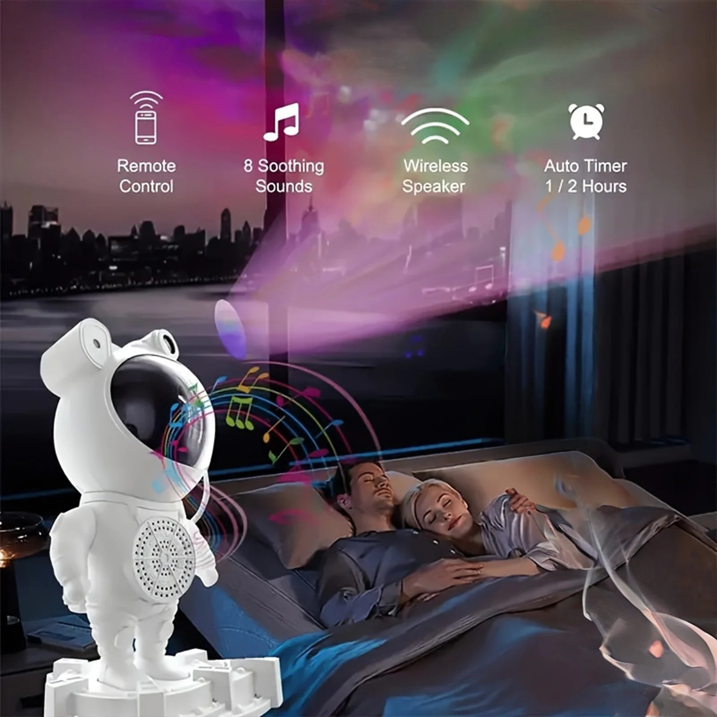 Astronaut Star Projector Visionix